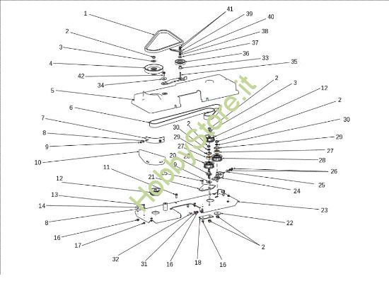 Picture of Piatto di taglio (2/3) OM 106J/18H Cat.2012 Trattorino