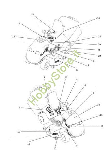 Picture of Etichette OM 124J/22 H Cat.2012 Trattorino