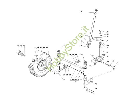 Picture of Sterzo OM 72C/12,5KM Cat.2012 Trattorino