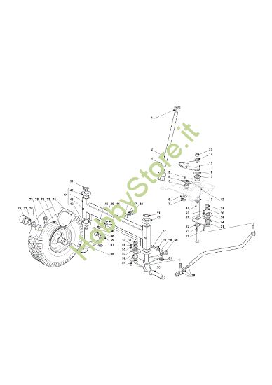 Picture of Sterzo OM 91PLUS/14,5K M Cat.2012 Trattorino
