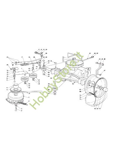 Picture of Trasmissione OM 101C/16K M Cat.2012 Trattorino