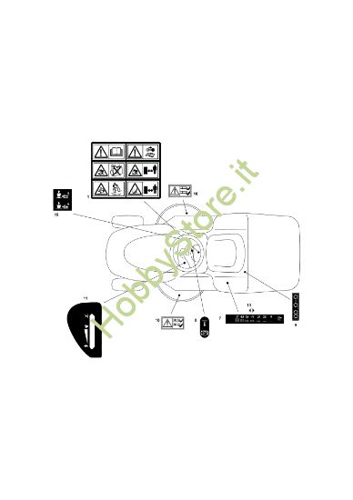 Picture of Etichette (1/2) OM 102C/18,5H Cat.2012 Trattorino