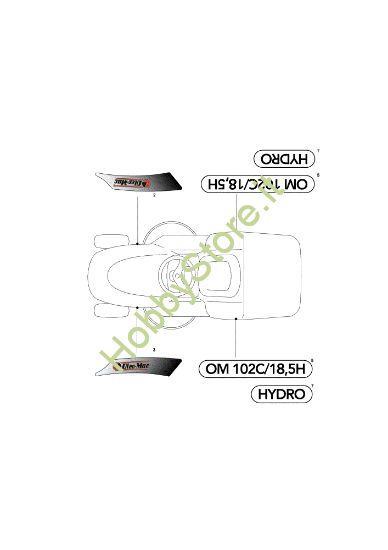 Picture of Etichette (2/2) OM 102C/18,5H Cat.2012 Trattorino