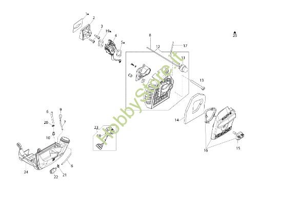 Picture of Filtro aria BC 240 S (EURO 2) Decespugliatore