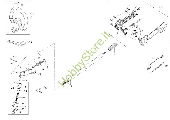 Picture of Trasmissione BC 22 S (EURO 1) Decespugliatore