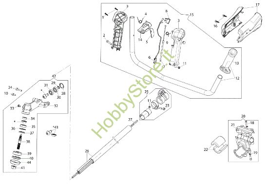 Picture of Trasmissione BC 22 T (EURO 1) Decespugliatore