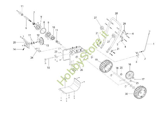 Picture of Gruppo trasmissione ARTIK 62 ELD Turboneve