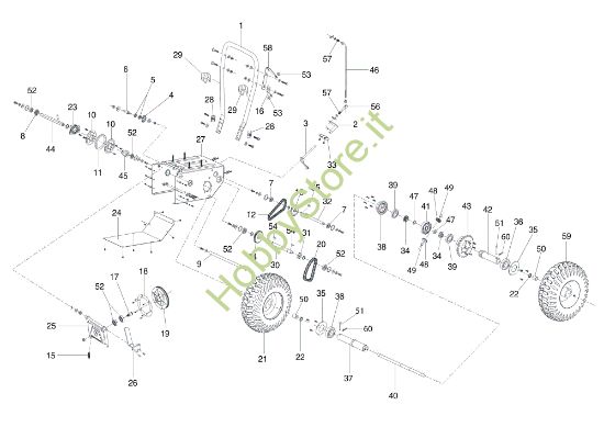Picture of Gruppo trasmissione ARTIK 70 ELD Turboneve
