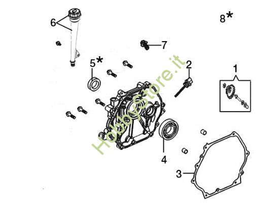 Picture of Coperchio basamento ARTIK 70 ELD Turboneve