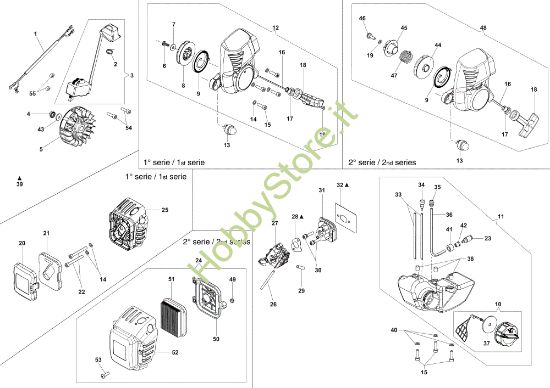 Picture of Accensione HC 265 XP Tagliasiepi