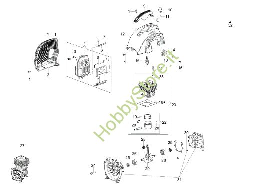 Picture of Motore BC 430 S Decespugliatore