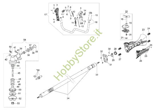 Picture of Trasmissione BC 430 T Decespugliatore