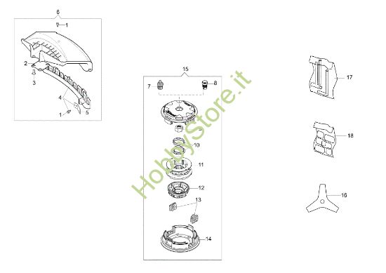 Picture of Accessori BCF 430 Decespugliatore