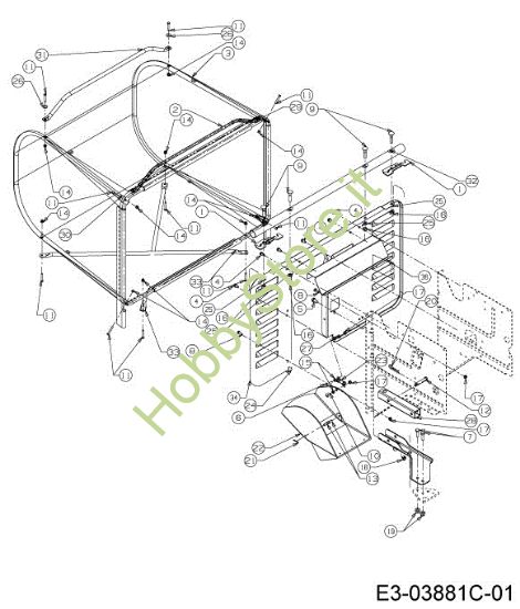 Picture of Sacco raccoglierba KROSSER 80/12,5 T Cat.2013 Trattorino