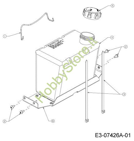 Picture of Serbatoio KROSSER 80/12,5 T Cat.2013 Trattorino