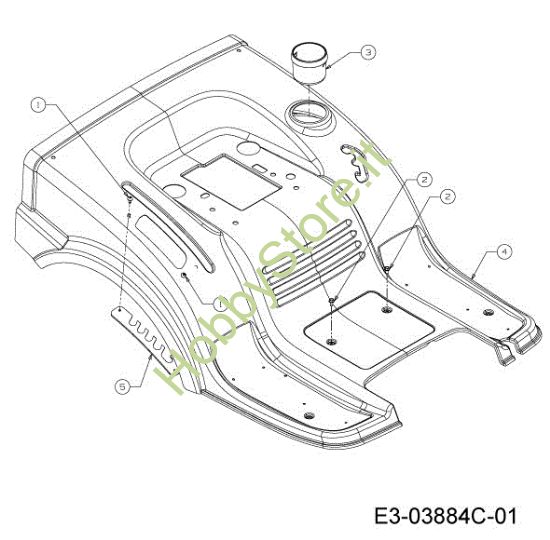 Picture of Carrozzeria posteriore KROSSER 92/13,5 T Cat.2013 Trattorino