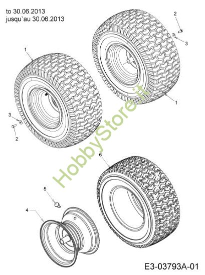 Picture of Ruote posteriori TORNADO 95/11,5 T Cat.2013 Trattorino