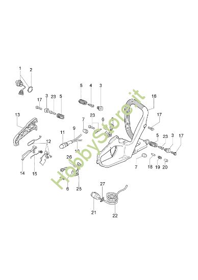 Picture of Impugnatura GS 520 Motosega