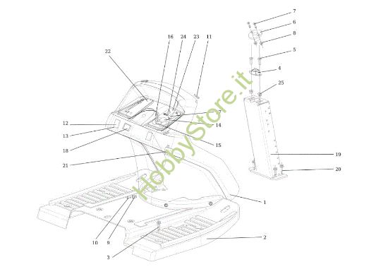 Picture of Cruscotto OM 106S/24H 4X4 Cat.2013 Trattorino