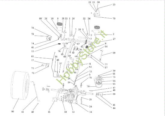 Picture of Trasmissione OM 106S/24H 4X4 France Cat.2013 Trattorino