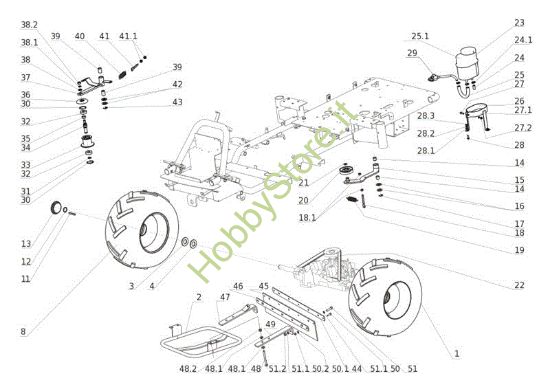 Picture of Assale posteriore APACHE 92 EVO Cat.2013 Trattorino
