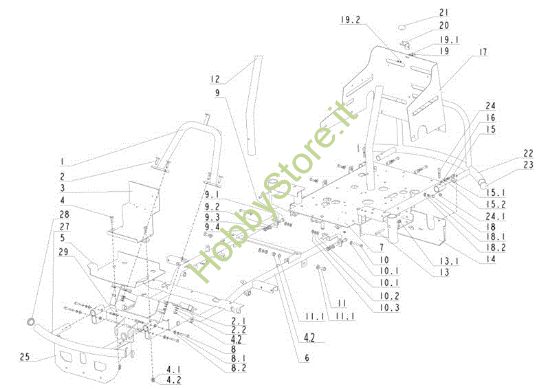 Picture of Telaio APACHE 92 4x4 EVO Cat.2013 Trattorino