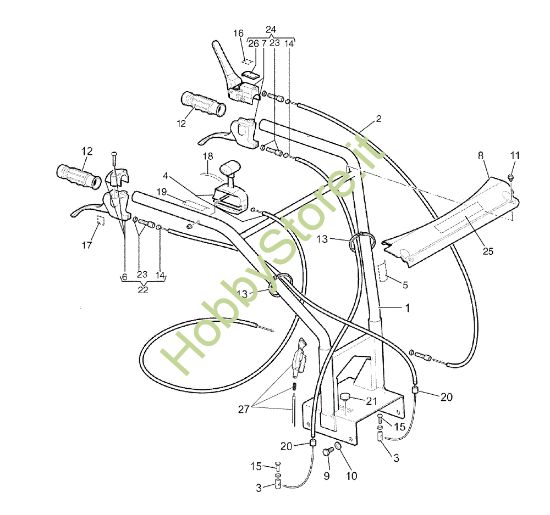 Picture of Manubrio CR 270 K (K650) Transporter