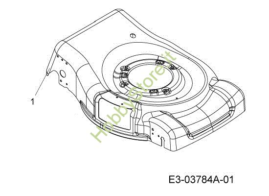 Picture of Carcassa G 55 VBX 4-IN-1 Cat. 2013 Rasaerba