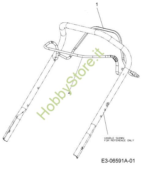 Picture of Leve comandi G 55 VBX 4-IN-1 Cat. 2013 Rasaerba