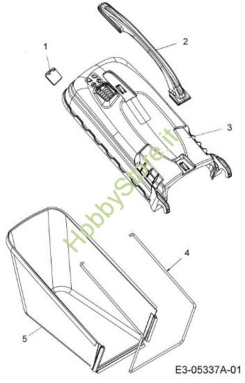 Picture of Sacco raccoglierba G 55 VBX 4-IN-1 Cat. 2013 Rasaerba