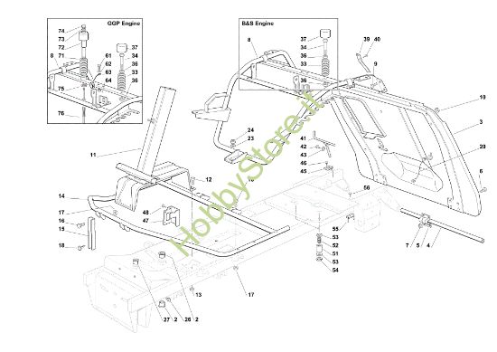 Picture of Telaio OM 72C/12,5KM Cat.2013 Trattorino
