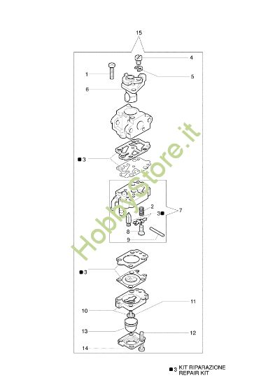 Picture of Carburatore WYL-205 726 T Decespugliatore