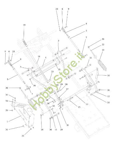 Picture of Regolazione piatto di taglio CHEYENNE (B&S) 110 4x4 Cat. 2014 Trattorino