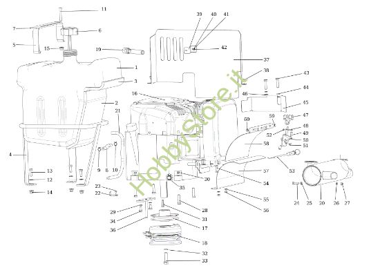 Picture of Motore APACHE 92 4x4 EVO Cat.2014 Trattorino