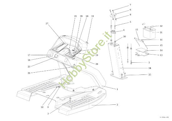 Picture of Cruscotto OM 124S/22 H Cat.2014 Trattorino