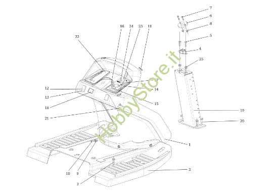 Picture of Cruscotto OM 106S/24H 4X4 Cat.2014 Trattorino