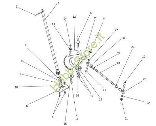 Picture of Sterzo OM 106S/16H Cat.2014 Trattorino