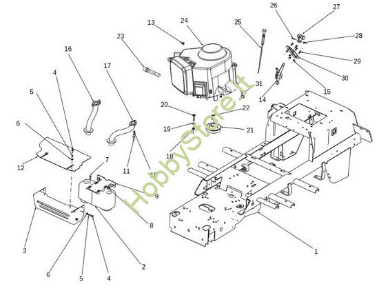 Picture of Motore OM 106S/18H France Cat.2014 Trattorino