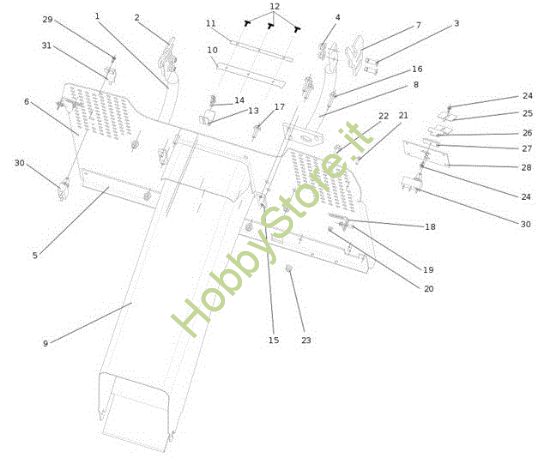 Picture of Raccoglierba OM 106S/18H France Cat.2014 Trattorino