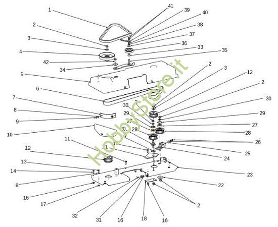Picture of Piatto di taglio (2/3) OM 106S/18H France Cat.2014 Trattorino