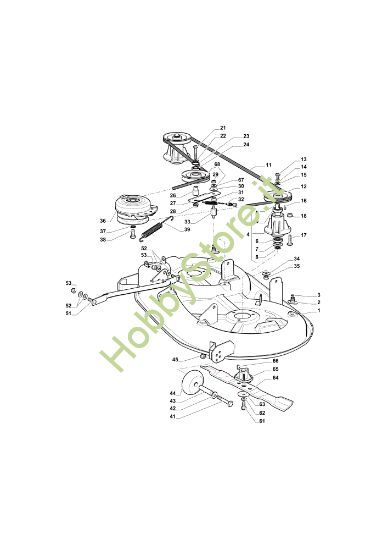 Picture of Piatto di taglio OM 98L/14,5 K H Cat. 2014 Trattorino