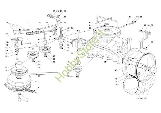Picture of Trasmissione OM 91PLUS/14,5K M Cat.2014 Trattorino