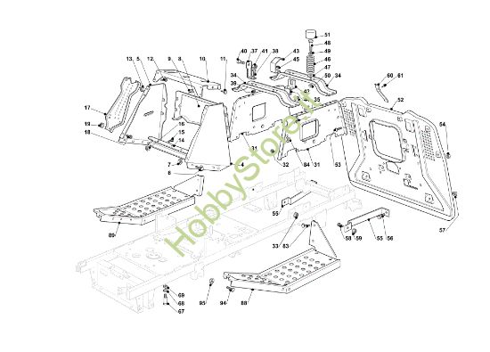 Picture of Telaio OM 91PLUS/14,5K H Cat.2014 Trattorino