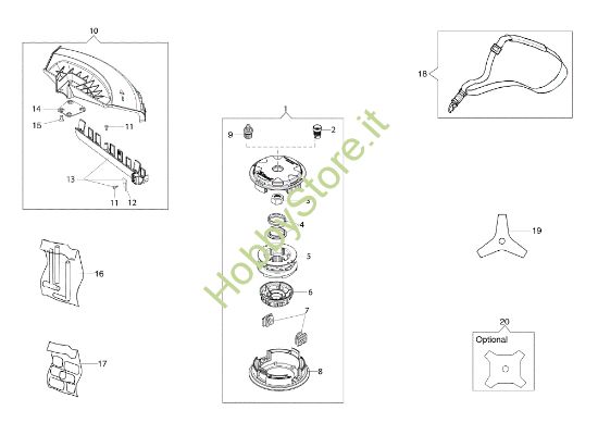 Picture of Accessori BC 350 S Decespugliatore