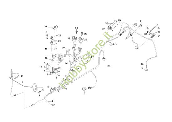 Picture of Impianto elettrico OM 95/16 K H Trattorino