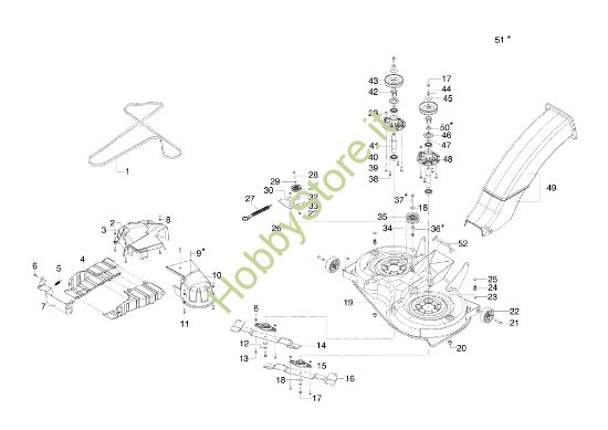 Picture of Piatto di taglio OM 105/16 K H Trattorino