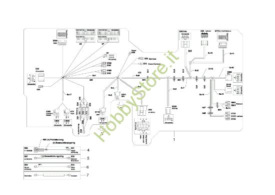 Picture of Schema elettrico OM 105/16 K H Trattorino
