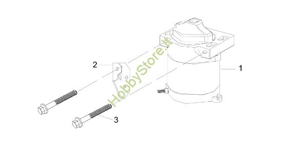 Picture of Starter OM 105/16 K H Trattorino