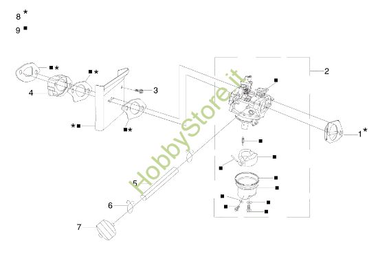Picture of Carburatore OM 105/16 K H Trattorino