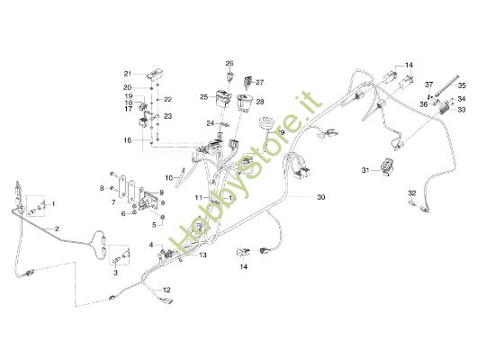 Picture of Impianto elettrico OM 125/23 H Trattorino